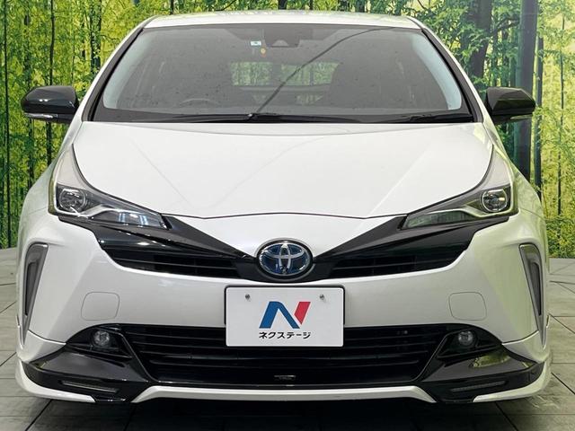 プリウス Sツーリングセレクション TRDフルエアロ 純正ナビ バックカメラ レーダークルーズコントロール 禁煙車 セーフティセンス シートヒーター ETC オートハイビーム 合否レザーシート スマートキー(14枚目)