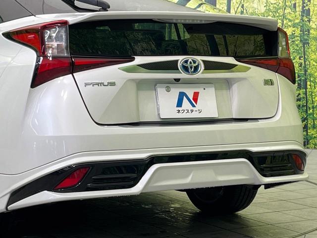 プリウス Sツーリングセレクション TRDフルエアロ 純正ナビ バックカメラ レーダークルーズコントロール 禁煙車 セーフティセンス シートヒーター ETC オートハイビーム 合否レザーシート スマートキー(55枚目)