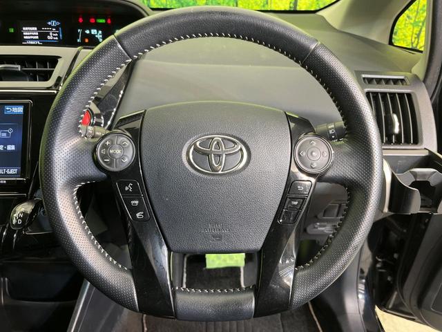 プリウスアルファ Sツーリングセレクション・G’s 純正ナビ バックカメラ 禁煙車 ハーフレザーシート LEDヘッド&フォグ 純正18インチAW ETC ドラレコ Bluetooth再生 フルセグ オートエアコン オートライト スマートキー(11枚目)
