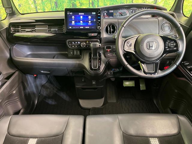 N-BOXカスタム Lターボ 純正8型ナビ バックカメラ ホンダセンシング アダプティブクルーズ 禁煙車 両側電動スライドドア 前席シートヒーター LEDヘッド&フォグ ETC ドラレコ Bluetooth再生 オートエアコン(2枚目)