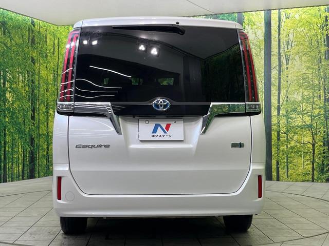 エスクァイア ハイブリッドＧｉ　プレミアムパッケージ　後席モニター　純正９型ナビ　バックカメラ　セーフティセンス　禁煙車　両側電動スライドドア　ハーフレザーシート　ステアリングヒーター　前席シートヒーター　ＬＥＤヘッド＆フォグ　ＥＴＣ　ドラレコ（16枚目）