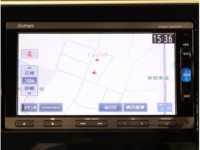 ステップワゴンスパーダ スパーダ 横滑り防止 スマキー ナビ&TV Bモニター サイドエアバック キーレス ECON オートクルーズ LEDライト 盗難防止 Wエアバッグ DVD PS 3列シート ABS ETC タ-ボ(4枚目)