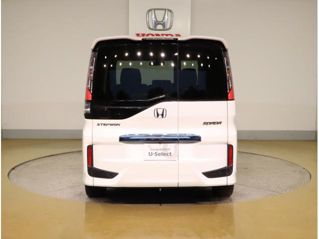 ステップワゴンスパーダ スパーダ 横滑り防止 スマキー ナビ&TV Bモニター サイドエアバック キーレス ECON オートクルーズ LEDライト 盗難防止 Wエアバッグ DVD PS 3列シート ABS ETC タ-ボ(12枚目)