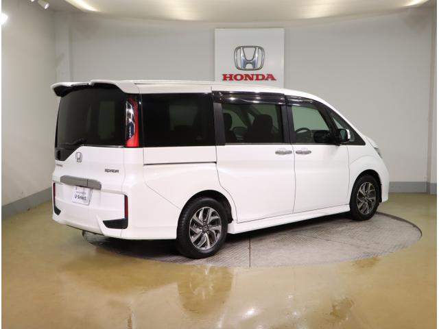 ステップワゴンスパーダ スパーダ 横滑り防止 スマキー ナビ&TV Bモニター サイドエアバック キーレス ECON オートクルーズ LEDライト 盗難防止 Wエアバッグ DVD PS 3列シート ABS ETC タ-ボ(13枚目)