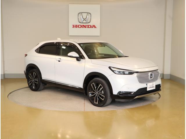 ヴェゼル e:HEVZ 衝突回避支援ブレーキ機能 スマキ Pトランク フルオートエアコン Dレコ エアバッグ 両席エアバック Rカメ パワーウィンドウ LEDランプ ソナー クルーズC ナビ&TV USB(9枚目)