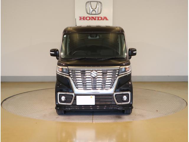 スペーシアカスタム ハイブリッドＸＳ　両側パワ－スライドドア　ＵＳＢ入力　スマキー　ソナー　キーレスエントリー　アイドルストップ　シートＨ　ＬＥＤヘッドライト　ナビＴＶ　オートライト　オートエアコン　ベンチシート　ＥＴＣ（5枚目）