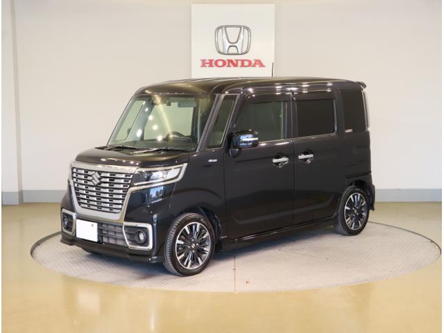 スペーシアカスタム ハイブリッドＸＳ　両側パワ－スライドドア　ＵＳＢ入力　スマキー　ソナー　キーレスエントリー　アイドルストップ　シートＨ　ＬＥＤヘッドライト　ナビＴＶ　オートライト　オートエアコン　ベンチシート　ＥＴＣ（6枚目）