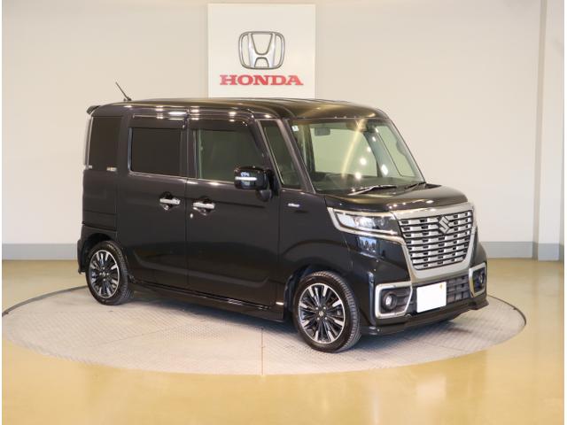 スペーシアカスタム ハイブリッドＸＳ　両側パワ－スライドドア　ＵＳＢ入力　スマキー　ソナー　キーレスエントリー　アイドルストップ　シートＨ　ＬＥＤヘッドライト　ナビＴＶ　オートライト　オートエアコン　ベンチシート　ＥＴＣ（12枚目）