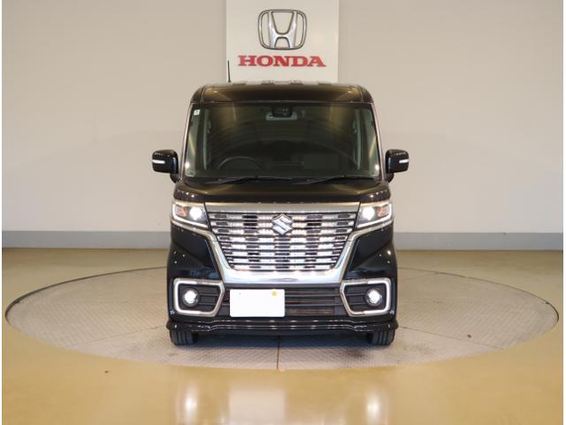 スペーシアカスタム ハイブリッドＸＳ　両側パワ－スライドドア　ＵＳＢ入力　スマキー　ソナー　キーレスエントリー　アイドルストップ　シートＨ　ＬＥＤヘッドライト　ナビＴＶ　オートライト　オートエアコン　ベンチシート　ＥＴＣ（13枚目）