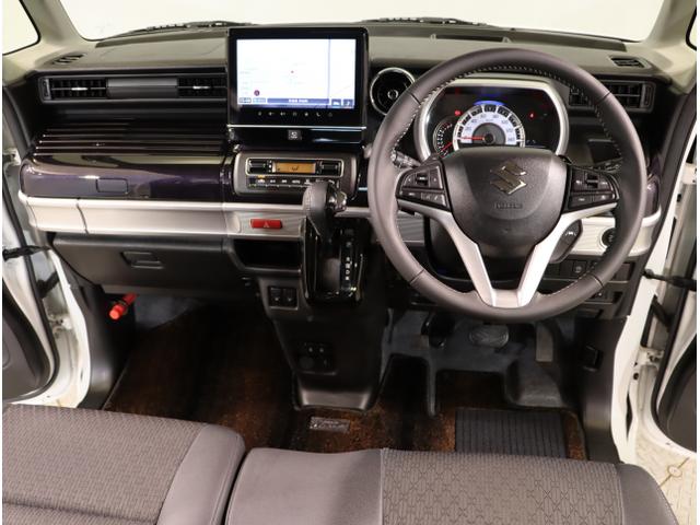 スペーシアカスタム ハイブリッドＸＳターボ　両自動ドア　前後誤発進抑制機能　ＡＣ　リアコーナーセンサー　盗難防止　スマートキー付　ＵＳＢ接続　ターボモデル　ＥＳＣ　フルタイム４ＷＤ　ＬＥＤ　ナビＴＶ　クルコン　エアバッグ（2枚目）