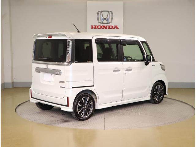 スペーシアカスタム ハイブリッドＸＳターボ　両自動ドア　前後誤発進抑制機能　ＡＣ　リアコーナーセンサー　盗難防止　スマートキー付　ＵＳＢ接続　ターボモデル　ＥＳＣ　フルタイム４ＷＤ　ＬＥＤ　ナビＴＶ　クルコン　エアバッグ（10枚目）