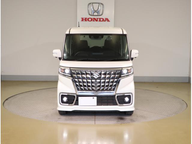 スペーシアカスタム ハイブリッドＸＳターボ　両自動ドア　前後誤発進抑制機能　ＡＣ　リアコーナーセンサー　盗難防止　スマートキー付　ＵＳＢ接続　ターボモデル　ＥＳＣ　フルタイム４ＷＤ　ＬＥＤ　ナビＴＶ　クルコン　エアバッグ（13枚目）