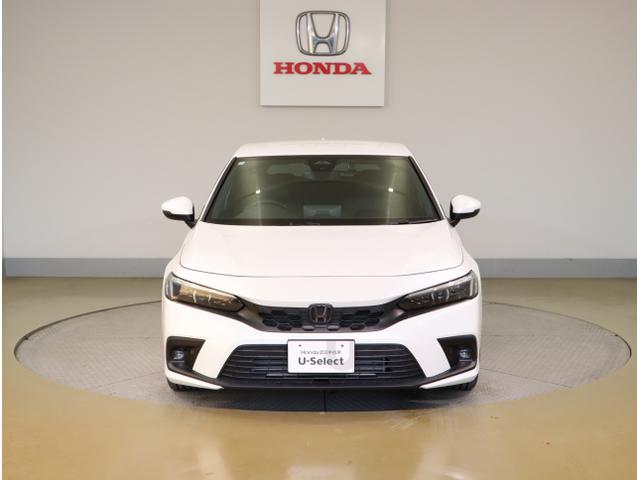 シビック EX Rカメ パーキングセンサー 衝突被害軽減ブレーキ スマートキーシステム パワ-シ-ト USB LEDライト 地デジフルセグ ナビTV シートH オートエアコン セキュリティアラーム キーフリー(7枚目)