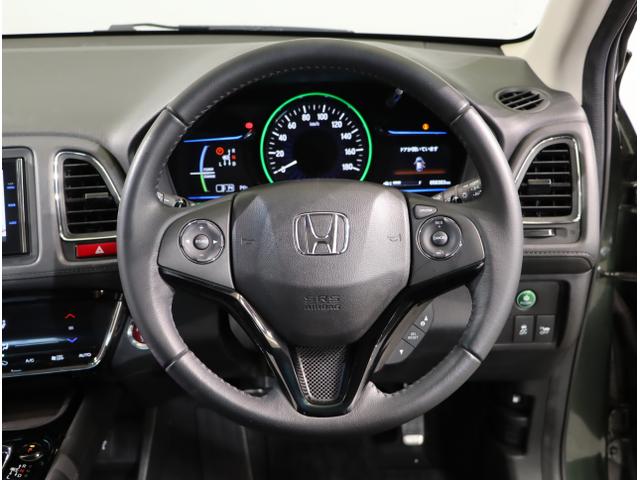 ヴェゼル ハイブリッドX クリソナ リヤカメラ ETC付き Aクルーズ セキュリティアラーム VSA アイドリングSTOP ナビTV スマートキ USB接続 サイドエアバッグ DVD再生機能 LEDライト PS(19枚目)