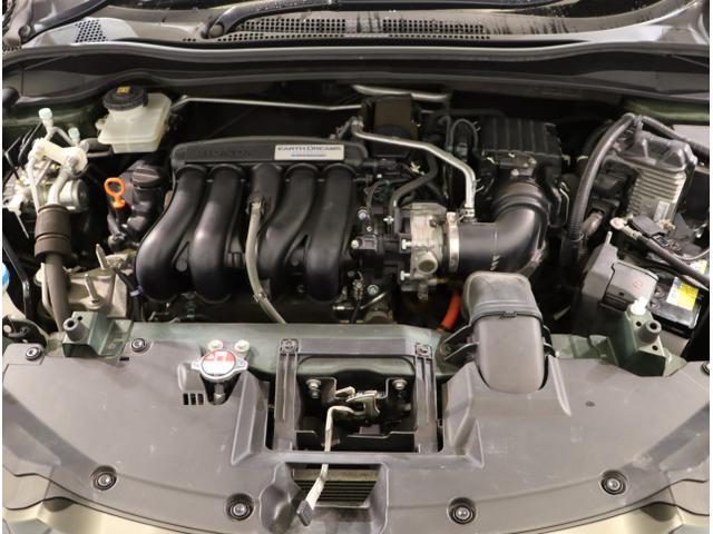 ヴェゼル ハイブリッドX クリソナ リヤカメラ ETC付き Aクルーズ セキュリティアラーム VSA アイドリングSTOP ナビTV スマートキ USB接続 サイドエアバッグ DVD再生機能 LEDライト PS(46枚目)