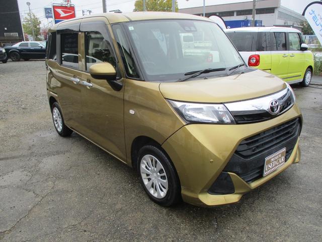 タンク X S 純正ナビ TV Bluetooth パワースライドドア レーダーブレーキ スマキー Aライト フルフラット 衝突安全ボディ オートハイビーム イモビライザー Wエアバッグ 横滑り防止装置 キーフリー(4枚目)