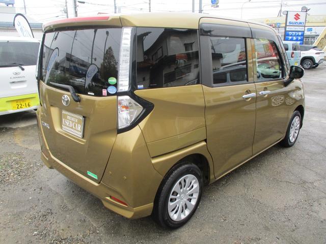 タンク X S 純正ナビ TV Bluetooth パワースライドドア レーダーブレーキ スマキー Aライト フルフラット 衝突安全ボディ オートハイビーム イモビライザー Wエアバッグ 横滑り防止装置 キーフリー(7枚目)