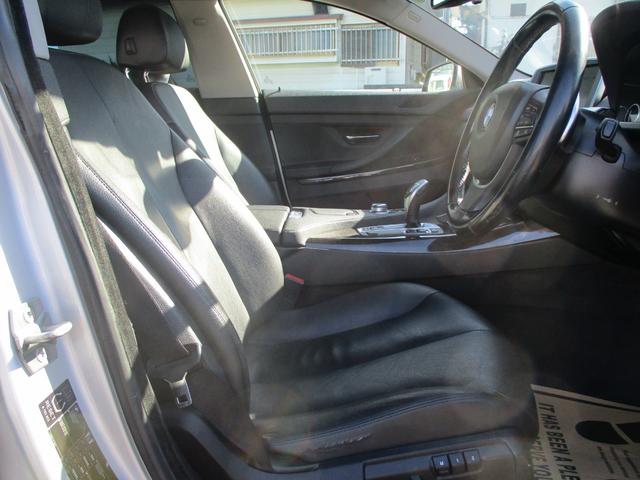 6シリーズ 640iグランクーペ 黒本革 サンルーフ HDDナビ TV Bluetooth バックカメラ カーテンエアバッグ 盗難防止システム エアバッグ ABS パワーシート クルコン(9枚目)