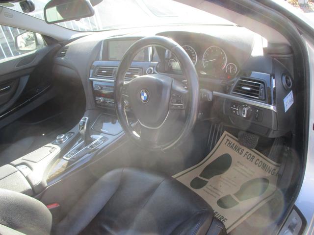 6シリーズ 640iグランクーペ 黒本革 サンルーフ HDDナビ TV Bluetooth バックカメラ カーテンエアバッグ 盗難防止システム エアバッグ ABS パワーシート クルコン(10枚目)