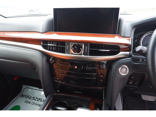 LX570 モデリタエアロパノラミックビューモニターモデリスタスポーツマフラープリクラッシュリアエンターテイメント3眼LEDヘッドライトパワーバックドア(17枚目)