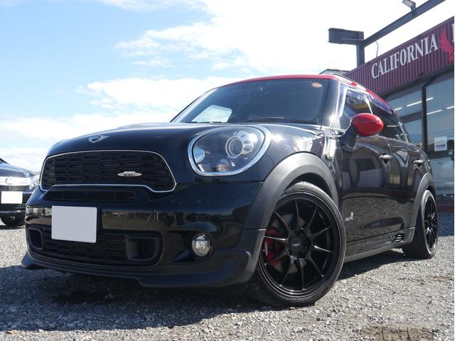 MINI ジョンクーパーワークス クロスオーバー 正規ディーラー車 4WD ビルシュタイン車高調 TWS鍛造18インチ レザー調シートカバー 社外ナビ 地デジ Bluetooth バックカメラ ドライブレコーダー シートヒーター パドルシフト ETC(2枚目)
