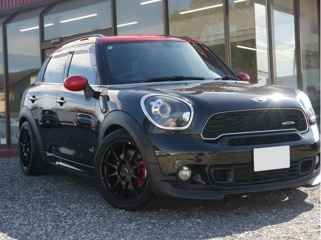 MINI ジョンクーパーワークス クロスオーバー 正規ディーラー車 4WD ビルシュタイン車高調 TWS鍛造18インチ レザー調シートカバー 社外ナビ 地デジ Bluetooth バックカメラ ドライブレコーダー シートヒーター パドルシフト ETC(40枚目)