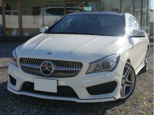 CLAクラス CLA250 AMGスポーツパッケージ レーダーセーフティー サンルーフ ハイビームアシスト ハーフレザーシート ブラインドスポットモニター レーンキープアシスト ディストロニック 純正18インチAW 純正ナビ(50枚目)