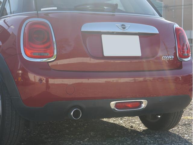 MINI クーパー ワンオーナー ディーラー整備記録H28/29/31/R3/5/7年 LEDヘッドライト LEDテール バックカメラ プッシュスタート 障害物センサー Bluetooth オートエアコン 純正15インチ(46枚目)