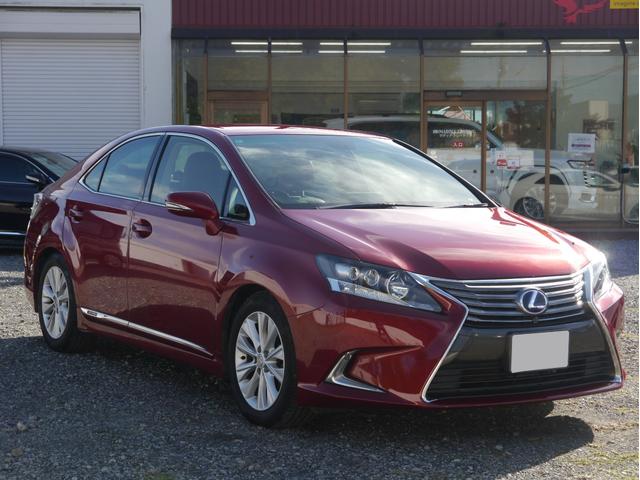 HS HS250h バージョンI ワンオーナー 元法人車 整備記録簿H26/28/29/R1/3/5/7年 セミア二リン本革シート シートヒーター・クーラー ウッドコンビハンドル バック・フロントカメラ 障害物センサー 地デジ ETC(48枚目)