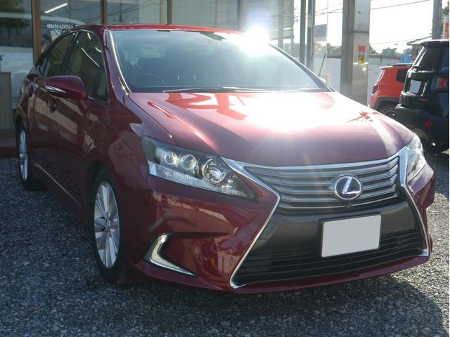 HS HS250h バージョンI ワンオーナー 元法人車 整備記録簿H26/28/29/R1/3/5/7年 セミア二リン本革シート シートヒーター・クーラー ウッドコンビハンドル バック・フロントカメラ 障害物センサー 地デジ ETC(50枚目)