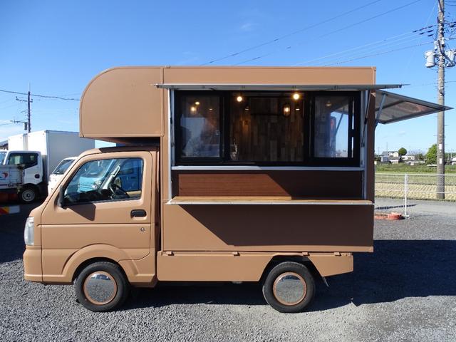 ＮＴ１００クリッパートラック 　キッチンカー　移動販売車　フードトラック　換気扇　２００Ｌタンク　外部電源　照明（2枚目）
