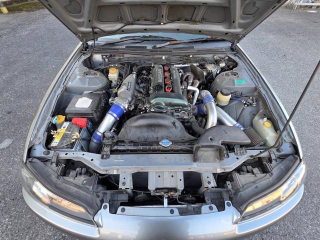 シルビア スペックＳエアロ　２．１リッターボアアップ　ＣＰＵ　ＬＩＮＫ　社外タービン（15枚目）