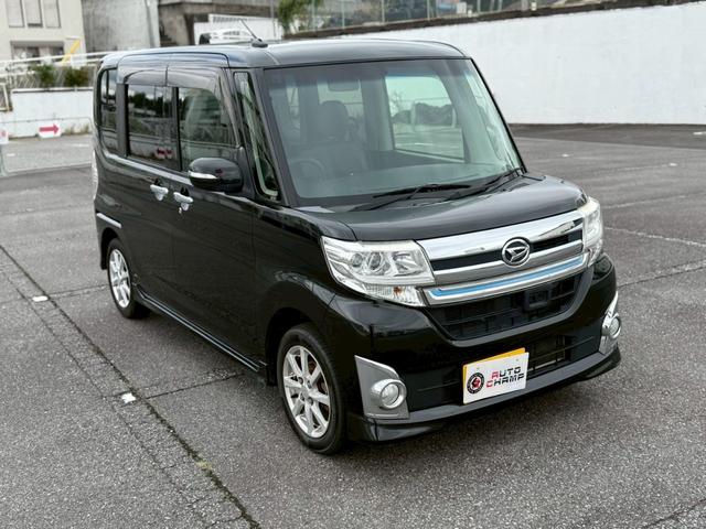 タント カスタムＸ　トップエディションＳＡ　ＥＴＣ　バックカメラ　両側スライド・片側電動　ナビ　ＴＶ　衝突被害軽減システム　ＬＥＤヘッドランプ　スマートキー　アイドリングストップ　電動格納ミラー　ベンチシート　ＣＶＴ　盗難防止システム　ＡＢＳ（13枚目）