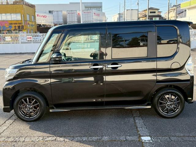 タント カスタムＸ　両側スライド・片側電動　ナビ　ＴＶ　オートライト　ＬＥＤヘッドランプ　スマートキー　アイドリングストップ　電動格納ミラー　シートヒーター　ベンチシート　ＣＶＴ　盗難防止システム　ＡＢＳ　ＥＳＣ　ＣＤ（15枚目）