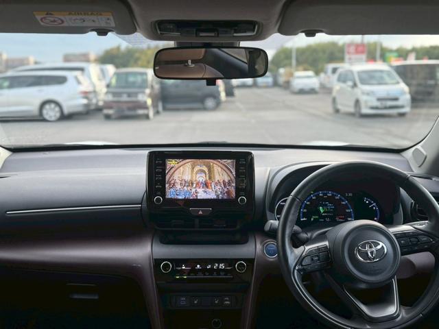 ヤリスクロス ハイブリッドZ ETC 全周囲カメラ クリアランスソナー オートクルーズコントロール レーンアシスト パワーシート 衝突被害軽減システム TV オートマチックハイビーム オートライト LEDヘッドランプ(44枚目)