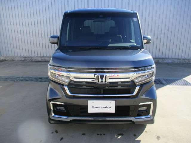 Ｎ－ＢＯＸカスタム カスタム　６６０　Ｌ　ターボ　スマートキー・衝突軽減ブレーキ　衝突軽減ブレーキサポート　ＬＥＤヘッドライ　１オーナー　アルミ　禁煙　アイドリングＳ　ＰＳ　カーテンエアバック　エアバック　ＡＡＣ　ＡＢＳ　バックカメラ付き　ＥＴＣ　Ｗエアバッグ　クルーズコントロール（2枚目）