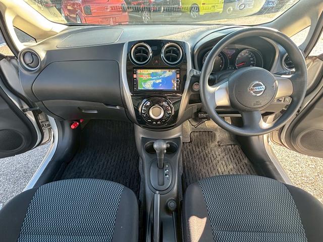 ノート X エマージェンシーブレーキパッケージ フル装備 純正フルセグナビ ETC スマートキー プッシュスタート アイドリングストップ エマージェンシーブレーキ(12枚目)