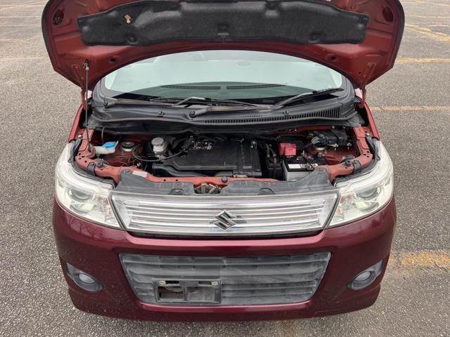 ワゴンＲスティングレー Ｘ　キーレスリモコン　Ｓキー　パワーウィンド　ＷエアＢ　運転席エアバッグ　エアコン　イモビ　ＡＢＳ　衝突安全ボディ　ＰＳ　フルフラットシート　ベンチシート（15枚目）