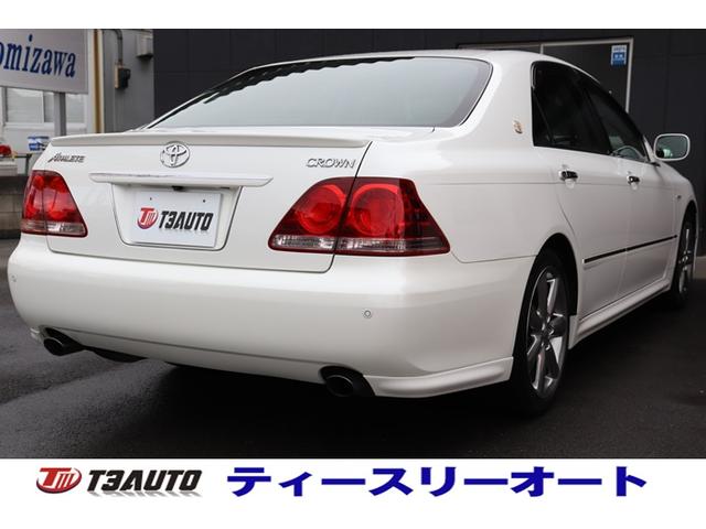 アスリート　後期型／禁煙車／サンルーフ／ダッシュボード補修済／純正ＨＤＤナビ／クリアランスソナー／バックカメラ／ＥＴＣ／クルーズコントロール／当店買取車輌(4枚目)