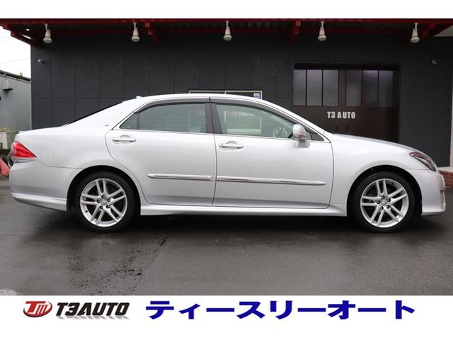 クラウン アスリート　スペシャルナビパッケージ　禁煙車／後期型／純正ナビ＆テレビ／Ｂｌｕｅｔｏｏｔｈ音楽／バックカメラ／ビルトインＥＴＣ／クルーズコントロール／車検整備付（7枚目）