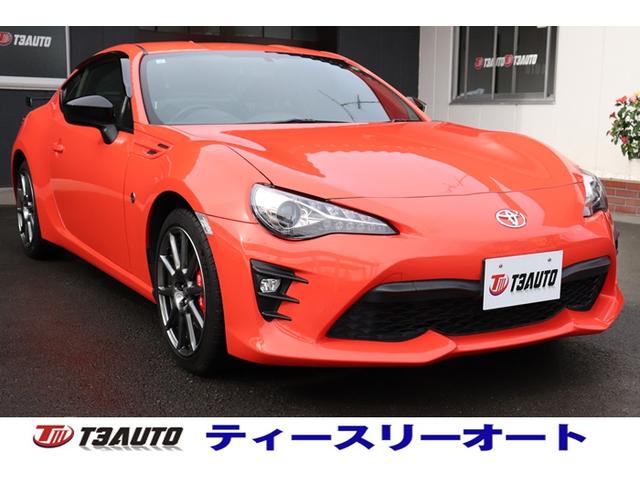 86 GTソーラーオレンジリミテッド 禁煙車/特別限定車/純正ブレンボキャリパー/本革&アルカンターラシート/純正ナビ&テレビ/バックカメラ/シートヒーター/ETC/ドライブレコーダー/ノーマル車/車検整備付(3枚目)