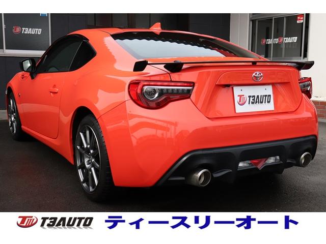 86 GTソーラーオレンジリミテッド 禁煙車/特別限定車/純正ブレンボキャリパー/本革&アルカンターラシート/純正ナビ&テレビ/バックカメラ/シートヒーター/ETC/ドライブレコーダー/ノーマル車/車検整備付(6枚目)