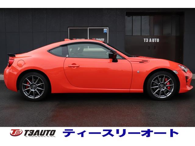 86 GTソーラーオレンジリミテッド 禁煙車/特別限定車/純正ブレンボキャリパー/本革&アルカンターラシート/純正ナビ&テレビ/バックカメラ/シートヒーター/ETC/ドライブレコーダー/ノーマル車/車検整備付(7枚目)