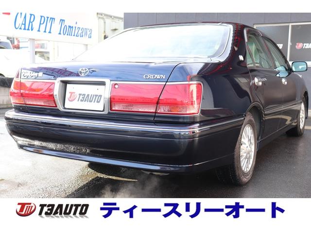 クラウン ロイヤルサルーンG 後期型/禁煙車/後席リクライニング/保冷庫/電動サンシェード/純正ナビ/レーダークルーズコントロール/前後ドライブレコーダー/クールボックス/シートメモリー(4枚目)