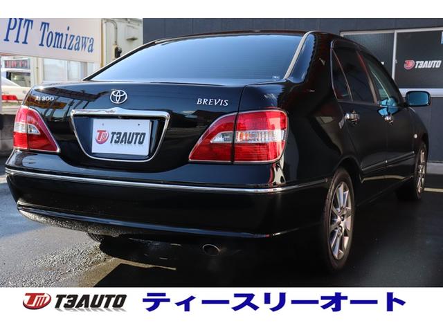 ブレビス Ａｉ３００　後期型／純正ナビ／フロント＆バックカメラ／タイミングベルト交換済み／クルーズコントロール／ＥＴＣ／ウッドコンビハンドル／純正ブラック／当社買取車輌／車検整備付（4枚目）