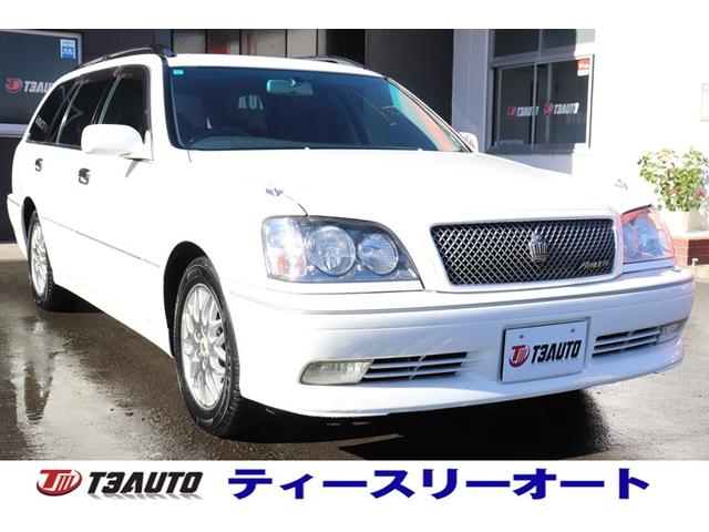 クラウンエステート アスリートプレミアム 後期型/特別限定車/禁煙車/純正ナビ/ノーマル車/キーレス/ディスチャージヘッドライト/車検整備付(3枚目)