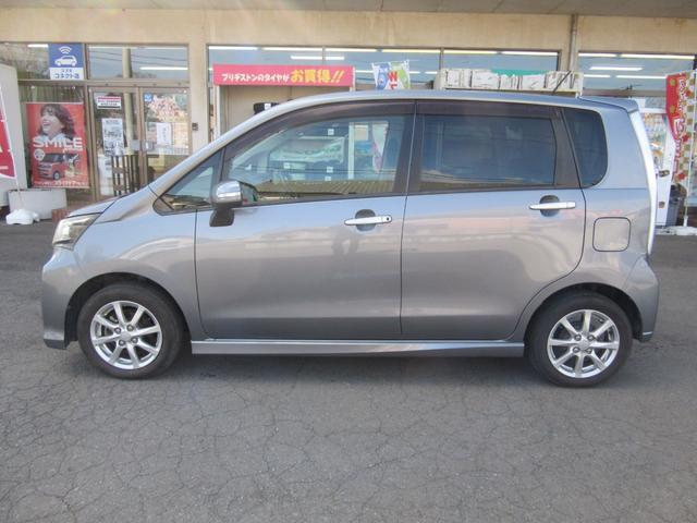 ムーヴ カスタム X カロッツェリアナビ 地デジ HIDオートライト FOGライト ETC キーフリー(5枚目)