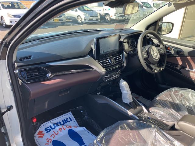 フロンクス ベースグレード　全方位モニター　メモリーナビ　オートクルーズ　ＵＳＢ接続可　スマートキー　ライトレベライザー　プッシュスタート　パドルシフト　オートライト　シートヒーター　ＬＥＤヘッドライト　純正アルミ　特別色（46枚目）