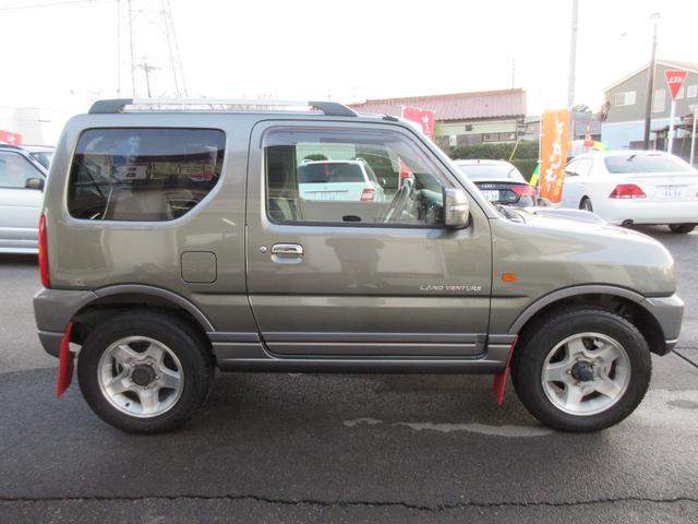 ジムニー ランドベンチャー ターボ 4WD ナビ ターンランプ付き電動格納式ドアミラー ETC キーレス 16インチアルミホイール エアコン パワーステアリング パワーウィンドウ エアバッグ ABS(4枚目)