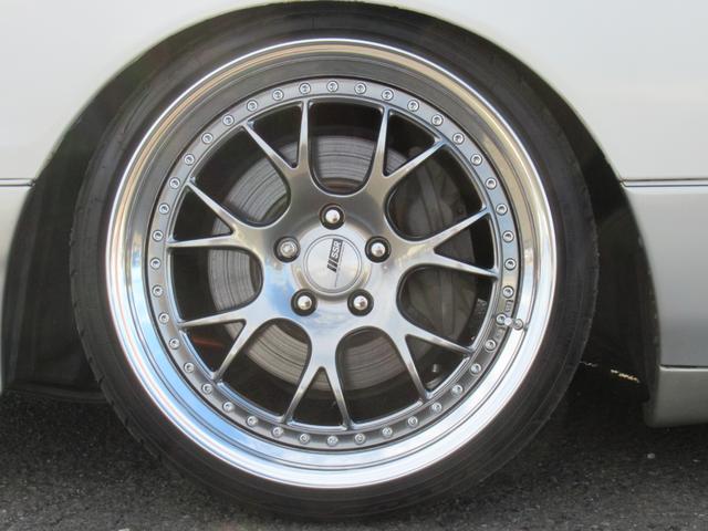 セルシオ Ｃ仕様　ＳＳＲ１９インチＡＷ　ＲＳ－Ｒ車高調公認　社外マフラー　Ｔ－ＤＥＭＡＮＤロアアーム　社外タイロッドエンド　前席パワーシート　ＥＴＣ（75枚目）